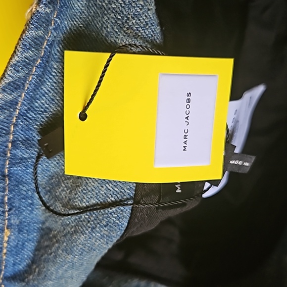 MARC JACOBS PATCHWORK DENIM BUCKET HAT SIZE XS/S - Picture 16 of 17